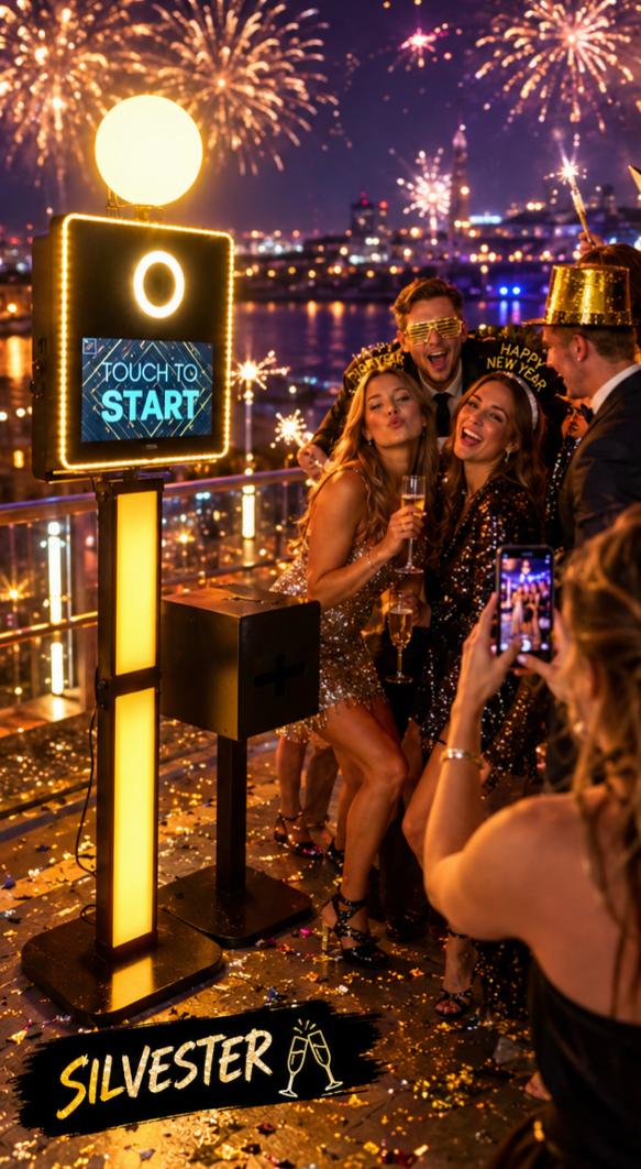 Fotobox für Silvester